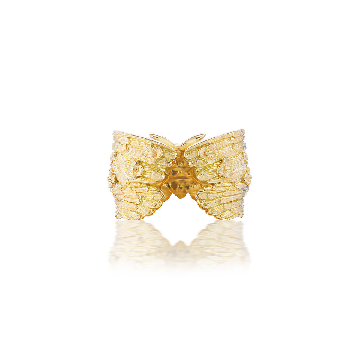 THE LUNA MOTH RING // Open Cuff