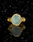 THE BLUE WOMAN INTAGLIO RING