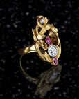 THE ART NOUVEAU GARDEN WALK RING