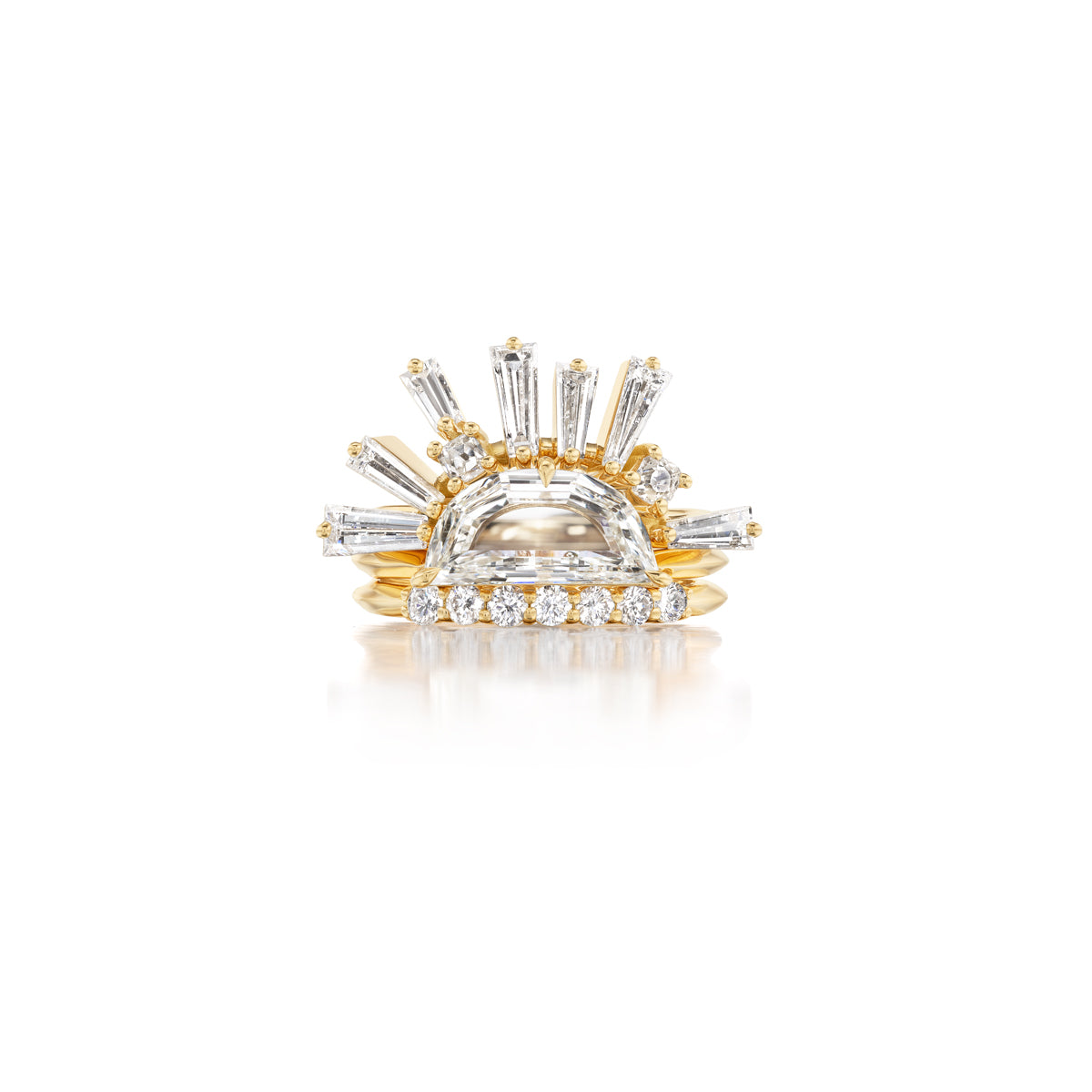 EVEN ON THE DARKEST OF DAYS, YOU CAST LIGHT AS BRIGHT AS THE SUN // DIAMOND SUN SET TRIO