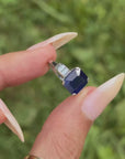 THE CITY STREETS JUST BEFORE THE BREAK OF DAWN WILL ALWAYS BELONG TO ME // NO HEAT ART DECO SAPPHIRE RING