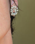 YOU LOOK LIKE A SHOW PONY I'D NAME DIAMOND // RETRO DIAMOND HORSESHOE EARRINGS