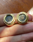 ANCIENT COINS AND ARTIFACTS ARE THE CURRENCY I LIVE FOR // VINTAGE COIN EARRINGS