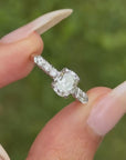 EVERYTHING FEELS LIKE A DREAM I DON'T WANT TO EVER WAKE FROM // 1.10ct ART DECO OLD MINE CUT ENGAGEMENT RING