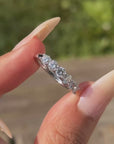 I JUST DIDN'T KNOW WHAT I WAS MISSING UNTIL I HAD IT IN MY HANDS // 1.20CT DIAMND HALF BAND