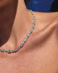 AT THIS STAGE IN MY LIFE IT DOESN'T HAVE TO MAKE SENSE, I JUST DESIRE IT // 38.75CT DIAMOND TENNIS NECKLACE