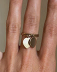 A HEART FOR YOU AND ONE TO KEEP YOU IN MINE // VINTAGE CHARM RINGS