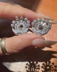 YOU LOOK LIKE A SHOW PONY I'D NAME DIAMOND // RETRO DIAMOND HORSESHOE EARRINGS