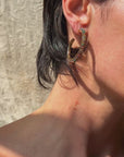 COVER ME IN THE LIGHT OF THE RAINBOWS // OPAL HOOP EARRINGS