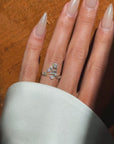 I LET THE ROSES GROW WILDLY AND THEY THRIVED // EDWARDIAN ROSE DIAMOND RING
