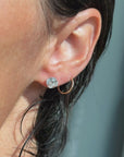 HEAD IN THE CLOUDS // 2.34ct CUSHION CUT DIAMOND STUDS
