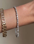 WALK THE LINE? I’D RATHER SKIP IT // VINTAGE DIAMOND TENNIS BRACELET