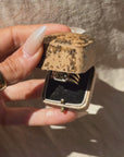 MY TABLE IS SET WITH INTENTION AND LOVE // FANTASTIC ANTIQUE TABLE CUT DIAMOND RING