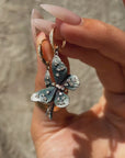 THESE LITTLE MOMENTS OF MAGIC FOLLOW ME EVERYWHERE I GO // BEAUTIFUL ENAMEL AND DIAMOND BUTTERFLY EARRINGS