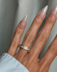 STEP BY STEP I AM BUILDING SOMETHING BEAUTIFUL // PYRAMID DIAMOND ETERNITY BAND