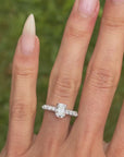 EVERYTHING FEELS LIKE A DREAM I DON'T WANT TO EVER WAKE FROM // 1.10ct ART DECO OLD MINE CUT ENGAGEMENT RING
