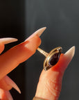 INSIDE THE LOOKING GLASS EVERYTHING I WANTED WAS REFLECTED RIGHT BACK TO ME // ART NOUVEAU AMETHYST RING