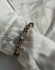 FIND ME ON THE DARK SIDE OF THE MOON // VICTORIAN DIAMOND CURB BRACELET