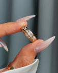 STEP BY STEP I AM BUILDING SOMETHING BEAUTIFUL // PYRAMID DIAMOND ETERNITY BAND