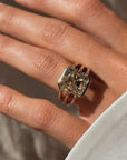 MY TABLE IS SET WITH INTENTION AND LOVE // FANTASTIC ANTIQUE TABLE CUT DIAMOND RING