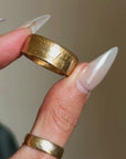 WATCH IT OR I'LL PUT MY MONEY WHERE YOUR MOUTH IS // SOLID 24K GOLD AMERICAN EAGLE COIN RING