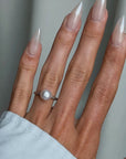 THE WAY THE PEARLS WARMED AGAINST HER SKIN // ANTIQUE NATURAL BAROQUE PEARL RING