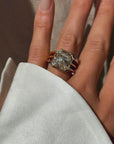MY TABLE IS SET WITH INTENTION AND LOVE // FANTASTIC ANTIQUE TABLE CUT DIAMOND RING