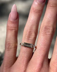 WALK THE LINE // 1.08 BAGUETTE DIAMOND RING