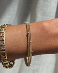 OF TRELLISES AND ROSES // VINTAGE DIAMOND BRACELET