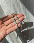 HOW THE WIND WHISPERS THROUGH THE RIO GRANDE // TURQUOISE BAGUETTE BRACELET
