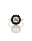 THE 1.56 ONYX HALO RING