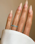 FIND ME UNDERNEATH THE TURQUOISE SKIES // VINTAGE ENAMEL BAND