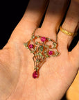 SISTER SUFFRAGETTE // BELLE ÈPOQUE ERA ART NOUVEAU NECKLACE