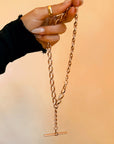 YOU CAN USE ME ANY WAY YOU LIKE, DARLING // HEAVY ANTIQUE 14K ALBERT CHAIN