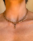 YOU CAN USE ME ANY WAY YOU LIKE, DARLING // HEAVY ANTIQUE 14K ALBERT CHAIN