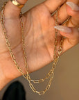 ATTACHMENT STYLES DON'T SCARE ME // PERFECT ADJUSTABLE PAPERCLIP CHAIN