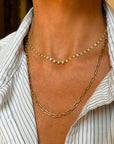 THE GOLD DENTIL COLLAR