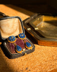 A BLUE MORE PRECIOUS THAN GOLD // ANTIQUE LAPIS LAZULI EARRINGS