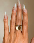 A HEART FOR YOU AND ONE TO KEEP YOU IN MINE // VINTAGE CHARM RINGS