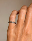 IT WAS A JUNE DAY AND THE BLOSSOMS REACHED OUT TO GREET US // ART DECO BLOSSOM WEDDING BAND