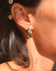 IF I MUST SHOOT HOOPS THEN YES, THEY WILL BE CARTIER // 18K TRINITY HOOPS