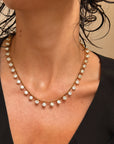 THE WAY THE FALLING SNOW DANCES ON YOUR EYELASHES IS THE MOST BEAUTIFUL THING I HAVE EVER SEEN // 28.62ct OEC NECKLACE