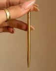 LET ME WRITE YOU A LETTER OF HAND AND HEART // 18K GOLD HERMES PENCIL