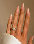 LET ME KISS THE ROSES ON YOUR CHEEKS /// VINTAGE ROSE GOLD DIAMOND ENGAGEMENT RING