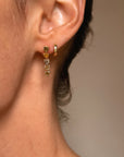 I LOVE YOU LIKE A WATERFALL // DIAMOND HEART DANCER EARRINGS