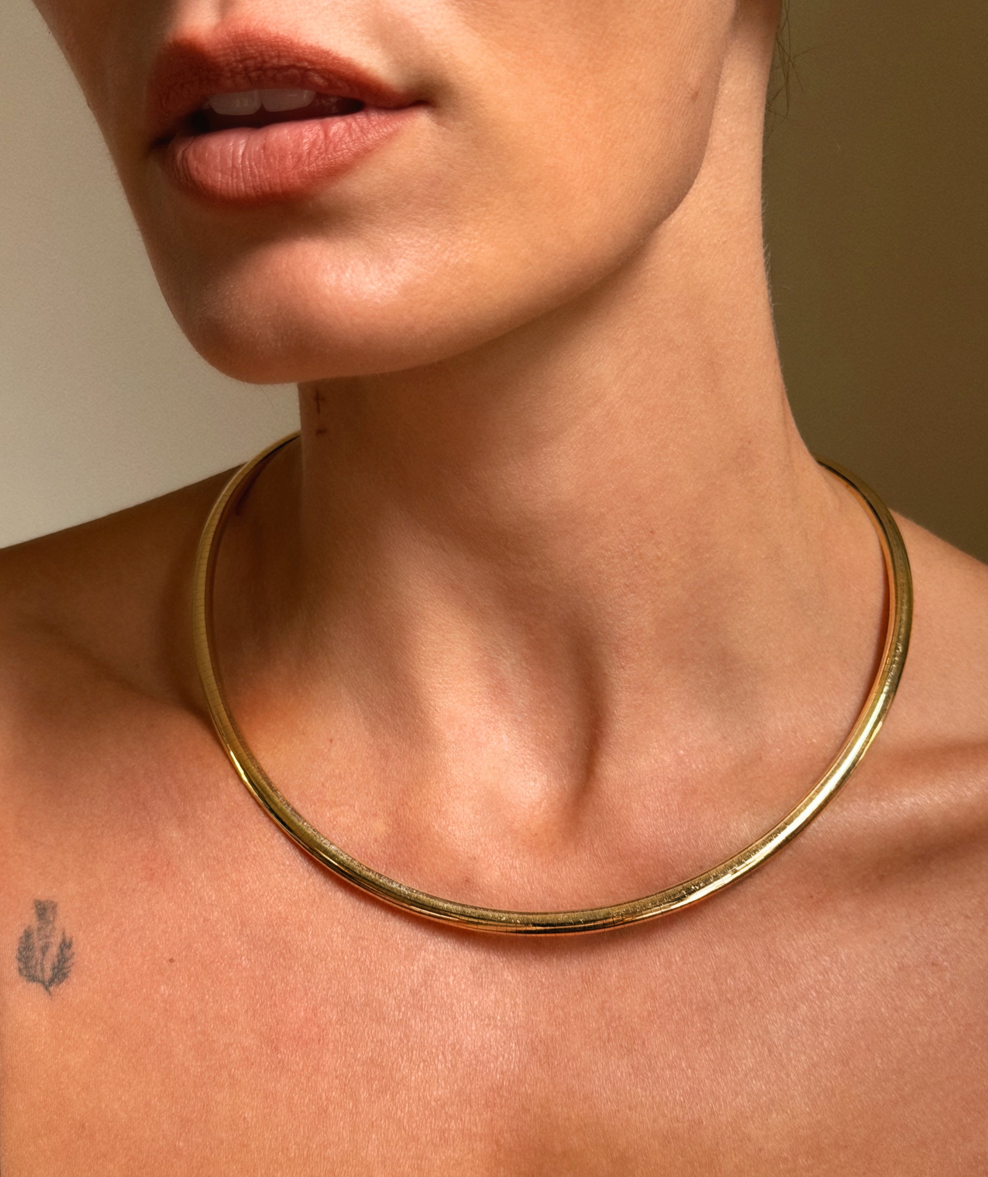 MY LIFE IS COMING AROUND FULL CIRCLE // VINTAGE GOLD OMEGA COLLAR