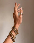 NOTHING TURNS ME ON MORE THAN MY OWN PENCHANT FOR SUCCESS //  MID CENTURY VERDURA BRACELET