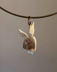SHE'S A PLAYBOY AND I LIKE IT // VINTAGE PLAYBOY BUNNY CHARM
