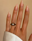 MEET ME ON THE MOUNTAIN TOP, DARLING // ART DECO DIAMOND SIGENT RING