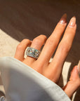 I'VE ONLY HAD EYES FOR YOU, EVER SINCE I LAID THEM ON YOU // EXCEPTIONAL ART DECO DIAMOND CIGAR BAND